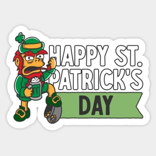 Happy St. Patrick's Day Sticker